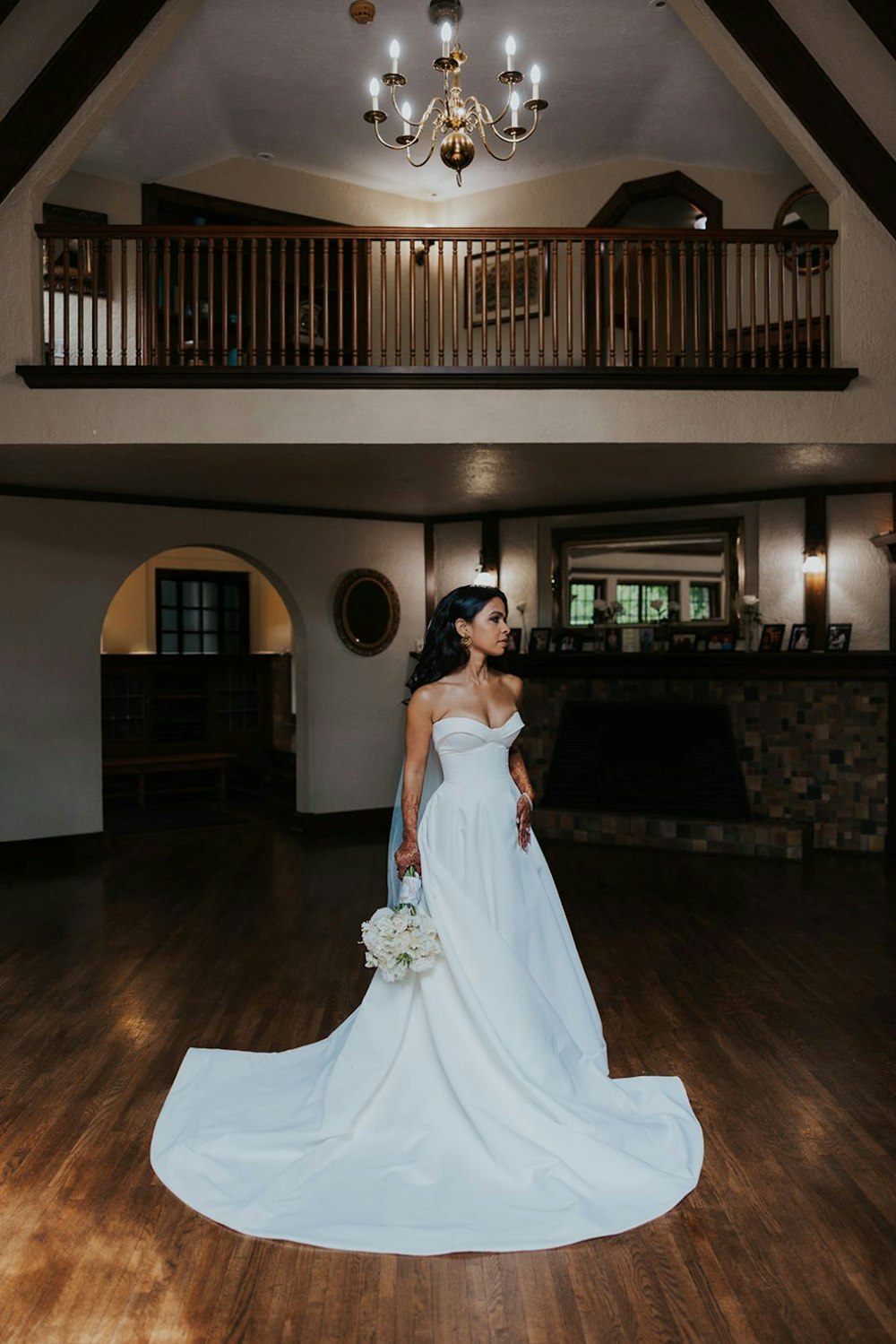 02 Bride Historic Home Portrait at The Grove Redfield Estate RW