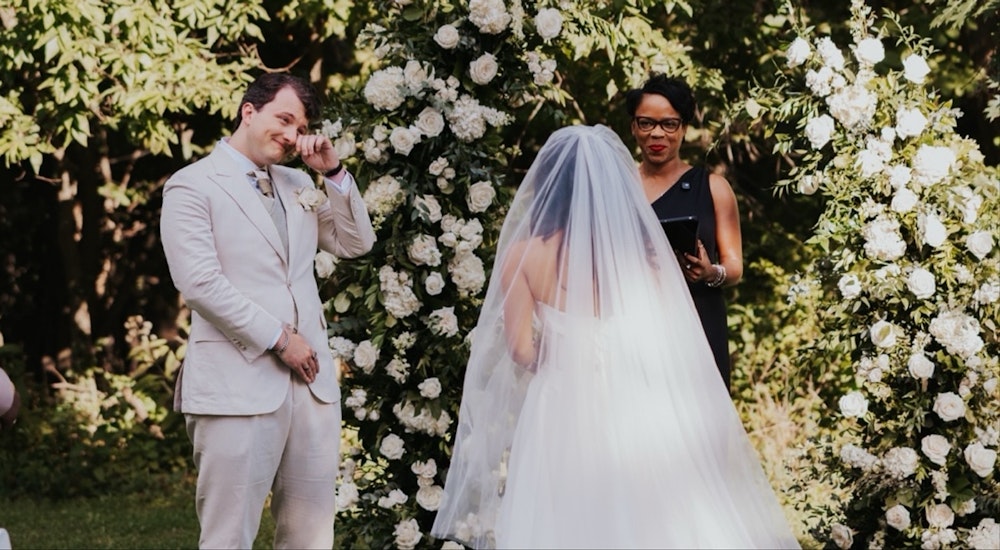 04 Outdoor Ceremony Floral Arch at The Grove Redfield Estate RW