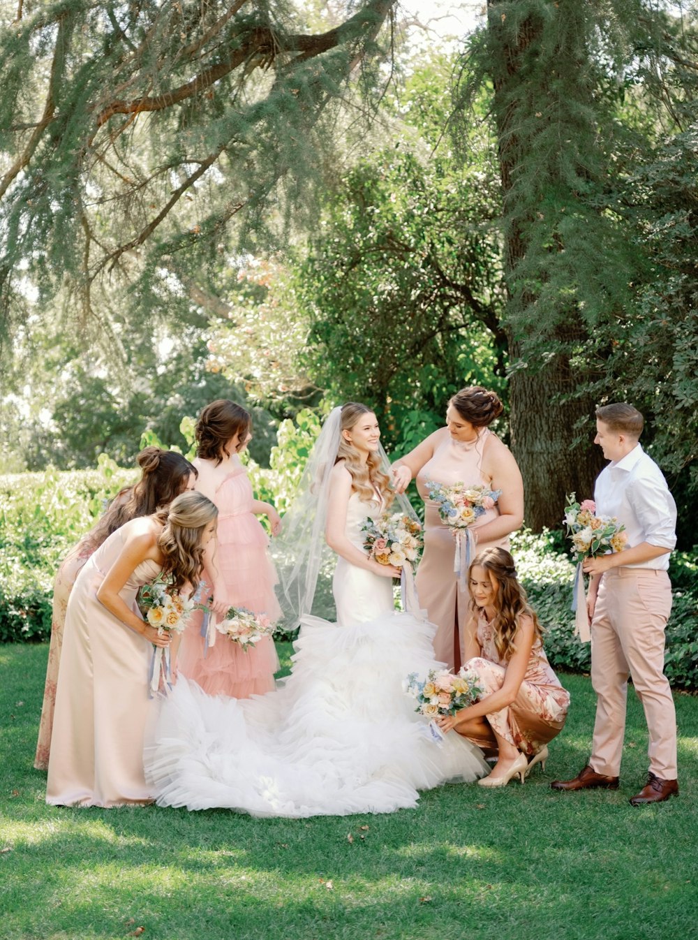 Bridal party at Park Winters RW5